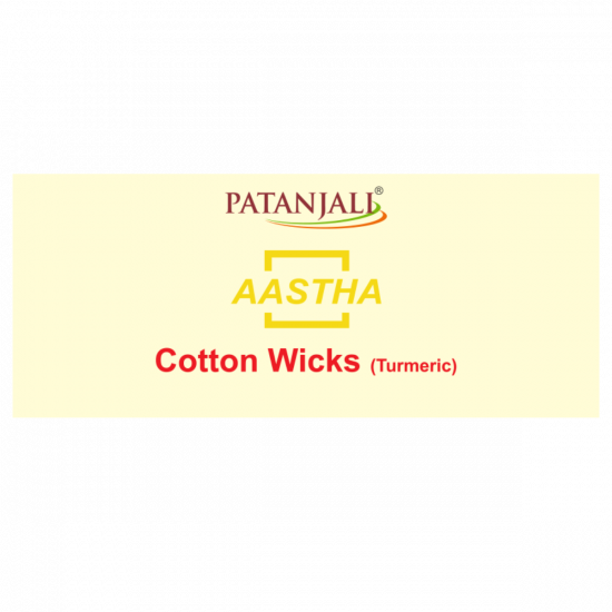 Aastha Cotton Wicks Haldi 25 g
