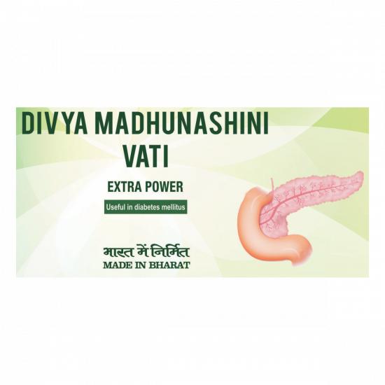 Divya Madhunashini Vati Extra Power 60 g