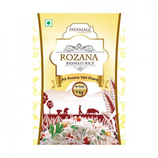 Patanjali Rozana Basmati Rice 1 kg