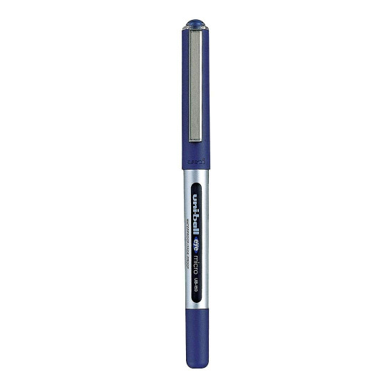 Uniball Eye UB-150 Roller Ball Pen Set - Pack of 12 (Blue)