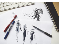 Uniball Eye UB-150 Roller Ball Pen Set - Pack of 12 (Blue)