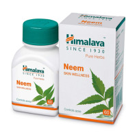 Himalaya Wellness Neem Tablets - Pure Herbs for Skin Wellness