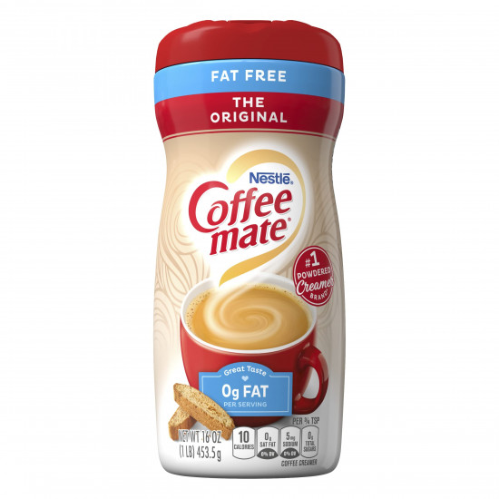 Nestle Fat Free The Original Coffee Mate Bottle, 453 g