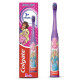 Colgate Barbie Toothbrush for kids, Battery Powered Electric Toothbrush, Age 3+, Kids toothbrush with Extra Soft Bristles and Slim Handle, Includes Replaceable Batteries