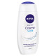 NIVEA Crème Soft 250ml Body Wash| Shower Gel with Natural Almond Oil|Clean, Healthy & Moisturized Skin|Microplastic Free