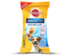 Pedigree Dentastix Oral Care Dog Treat, Adult Small Breed (5-10 kg), 110 g, Recommended by Vets, Supports Gum Health, Reduces Risk of Gum Diseases