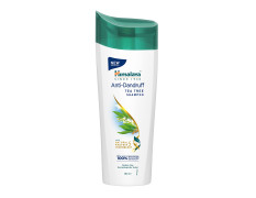 Himalaya Anti-Dandruff Tea Tree Shampoo, Removes up to 100% Dandruff, Soothes Scalp & Nourishes Hair, with Tea Tree oil and Aloe Vera, for men and women, 180ml