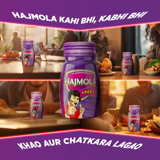 Dabur Hajmola Tasty Digestive Tablets (Imli Flavour) - 120 Tabs | Healthy, Tasty & Chatpata | Ayurvedic Tablets For Improved Digestion | Relief From Flatulence