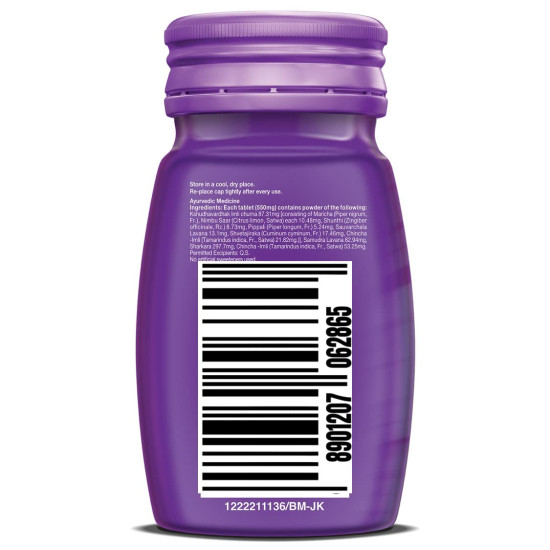 Dabur Hajmola Tasty Digestive Tablets (Imli Flavour) - 120 Tabs | Healthy, Tasty & Chatpata | Ayurvedic Tablets For Improved Digestion | Relief From Flatulence