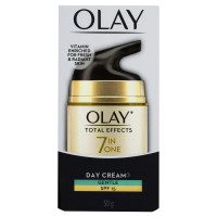 Olay Total Effects Anti Ageing Skin Cream (Moisturizer)| Fights 7 Signs of Ageing | With Niacinamide and Green Tea Extracts | Normal, Oily, Dry, Combination Skin | 50g (Gentle SPF 15) Olay Total Effects Anti Ageing Skin Cream (Moisturizer)| Fights 7 Signs of Ageing | With Niacinamide and Green Tea Extracts | Normal, Oily, Dry, Combination Skin | 50g (Gentle SPF 15)