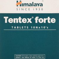Himalaya Wellness | Tentex forte | Increases desire | Libido enhancer | Power of Ashvagandha and Shilajeet | Strip of 10 Tabs *10