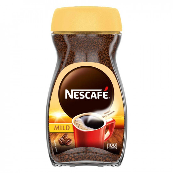 Nescafe Classic Mild Instant Coffee Medium-Dark Roasted Coffee Beans 200g