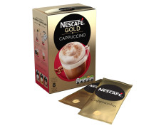 Nescafe Gold Cappuccino Unsweetened Taste Pouch, 113 g