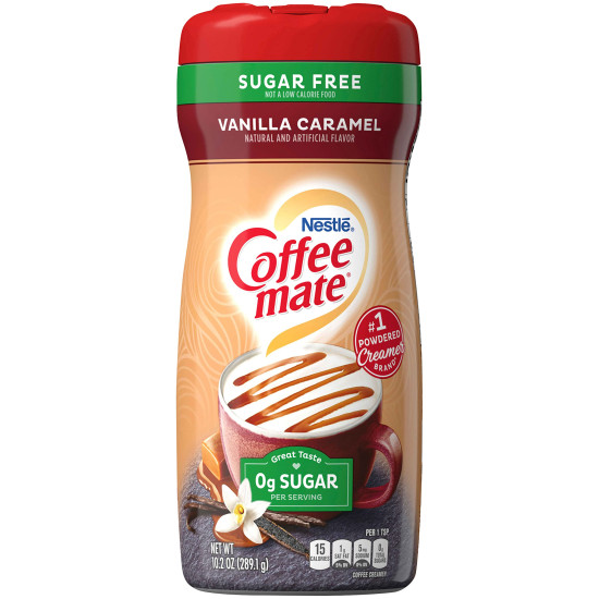 Nestle Coffee Mate Sugar free Vanilla Caramel, 289.1g