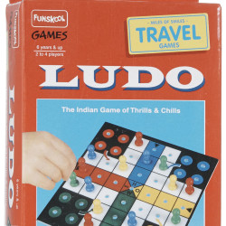 Funskool Travel Ludo Multicolor For 5+ Years, Kids