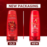 L'Oreal Paris Conditioner, Vibrant & Revived Colour, For Colour-treated Hair, Colour Protect, 180ml