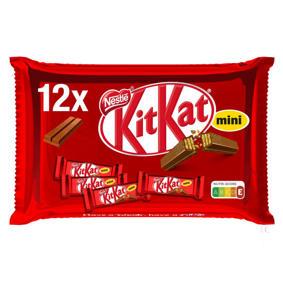 KIT KAT Nestle Mini Pouch, 200 G, Pack of 1, Multicolour