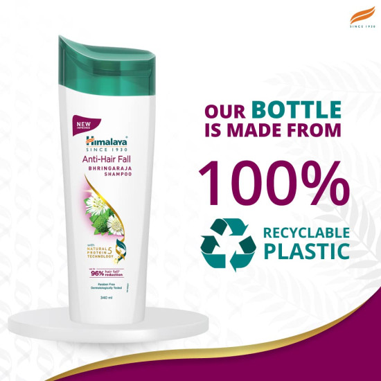 Himalaya Anti-Hair Fall Bhringaraja Shampoo, Reduces Hair Fall, Makes Hair Healthy, With Bhringaraja & Palasha,For Men And Women, 80Ml, 100 Grams