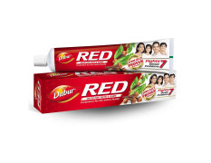 Dabur Red Toothpaste - 200g | World's No.1 Ayurvedic Paste | Fluoride Free|Helps in Bad Breath Treatment, Cavity Protection, Plaque Removal |For Whole Mouth Health| Power of 13 Potent Ayurvedic Herbs