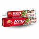 Dabur Red Toothpaste - 200g | World's No.1 Ayurvedic Paste | Fluoride Free|Helps in Bad Breath Treatment, Cavity Protection, Plaque Removal |For Whole Mouth Health| Power of 13 Potent Ayurvedic Herbs