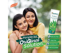 Himalaya Purifying Neem Face Wash|Clinically proven to fight against acne and pimples|Gently cleanses|100% naturally derived Neem|Works from 1st wash|For both men and women| 50 ml