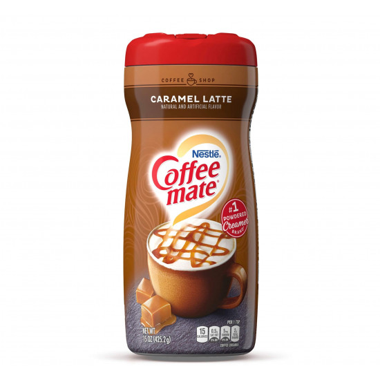 Nestle Caramel Latte Coffee Mate Bottle, 425 g