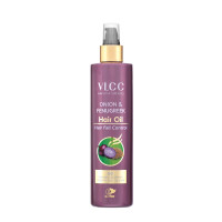 VLCC Onion & Fenugreek Hair Oil - 200ml | Deep Nourishing Hair Oil for Strengthening Hair Follicles. Thicker, Stronger, Frizz-Free Hair | Paraben Free | with Onion, Fenugreek, Almond & Black Seed