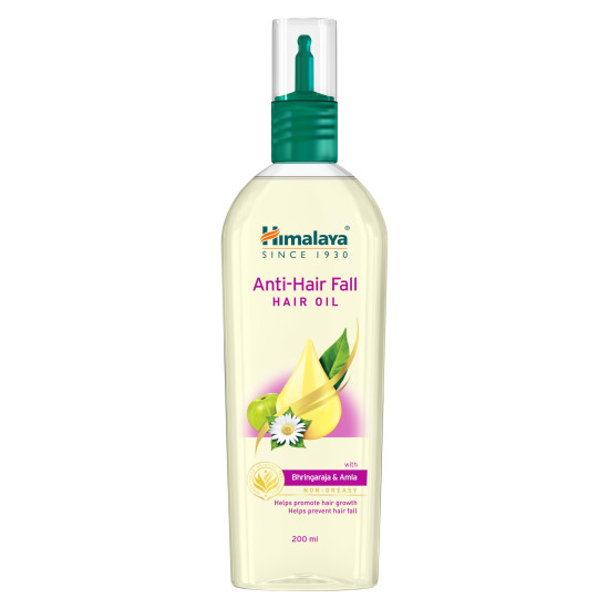 Himalaya Herbals Anti Hair Fall Hair Oil, Bhringaraja & Amla 200ml
