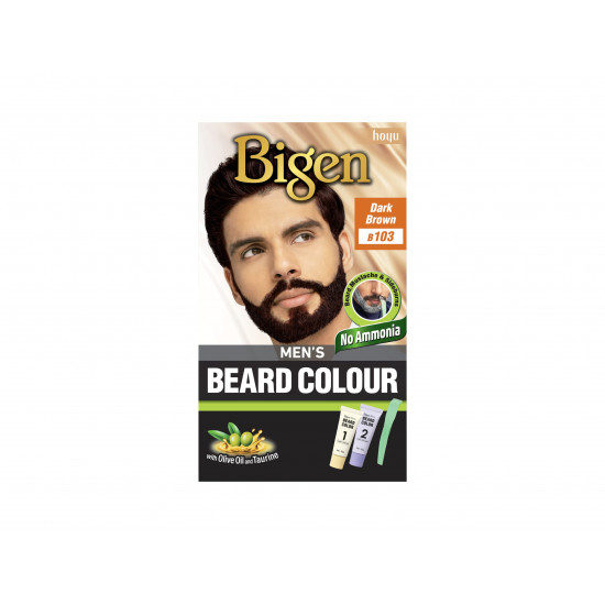 Bigen Mens Beard Colour, 40g - Dark Brown 103