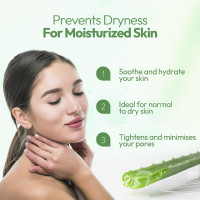 Himalaya Herbals Moisturizing Aloe Vera Face Wash Cream, 50ml