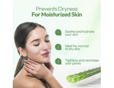 Himalaya Herbals Moisturizing Aloe Vera Face Wash Cream, 50ml