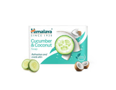Himalaya Herbals Refreshing Cucumber Soap & Coconut Soap, 75gm