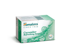 Himalaya Herbals Refreshing Cucumber Soap and Coconut Soap, 125g