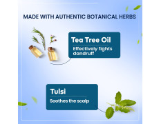 Himalaya Anti-Dandruff Hair Cream | Removes & Prevents Dandruff | Non Sticky Oil Replacement Hair Cream | Soothes Scalp | With Tea Tree Oil & Tulsi | For Women & Men | 100ml