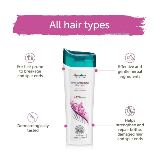 Himalaya Anti-Hair Fall Bhringaraja Shampoo, Reduces Hair Fall, Makes Hair Healthy, With Bhringaraja & Palasha,for men and women, 180ml