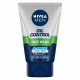 NIVEA MEN Oil Control Face Wash 100 g | With Magnolia Bark Extracts for 12 Hr Oil Control in Summer | 10 X Vitamin C Effect for Radiant Skin | For Oily Skin