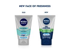 NIVEA MEN Oil Control Face Wash 100 g | With Magnolia Bark Extracts for 12 Hr Oil Control in Summer | 10 X Vitamin C Effect for Radiant Skin | For Oily Skin