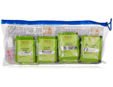 VLCC Salon Series Insta Glow Facial Kit (6 Facials) - 240g + 12ml | Fights Premature Ageing | Youthful Glow Facial Kit with Saffron & Berberry | Anti-Microbial and Complexion Brightening