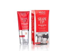 VLCC Shape Up Waist & Tummy Trim Gel - 200g | For a Flatter and Firmer Waist | Helps tone Muscles and Stubborn Fat | Helps break down Cellular Fat | Helps you get a Slimmer, Toned and Firmer Waist and Tummy.