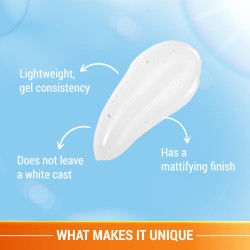 Lotus Herbals Safe Sun Invisible Matte Gel Sunscreen SPF 50 PA+++ - Non-Greasy, Suitable for Oily Skin