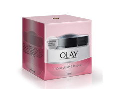 Olay Moisturizing Cream |Nourishing and moisturizing ingredients |All day moisture, Improves skin softness and smoothness |Suitable for Normal, Dry, Oily & Combination skin |100 gm