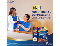 Ensure No 1 Nutritional Supplement Drink in the world|32 nutrients High Protein,Calcium,Vit D|Chocolate 375g