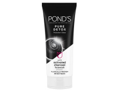 POND'S Pure Detox Face Wash 100 g, Daily Exfoliating & Brightening Cleanser, Deep Cleans Oily Skin - With Activated Charcoal for Fresh, Glowing Skin