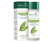 Biotique Morning Nectar Flawless Skin Moisturizer Cream | Prevents Dark Spots, Blackheads And Blemishes | Visibly Flawless Skin | Nourishes And Hydrates Skin| All Skin Types | 120Ml