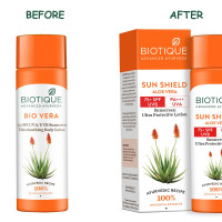 Biotique Bio Vera 75+Spf UVA/UVB Sunscreen Ultra Soothing Body Lotion For Normal Skin, 190Ml, Pack Of 1