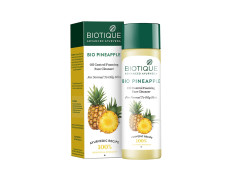 Biotique Bio Pineapple Oil Control Foaming Face Cleanser Normal to Oily Skin (120 ml)
