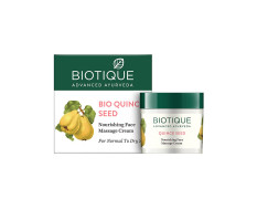 Biotique Quince Seed Anti Aging Face Massage Cream For Normal To Dry Skin, 50gm
