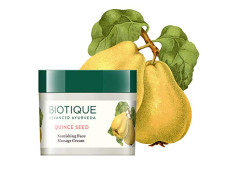 Biotique Quince Seed Anti Aging Face Massage Cream For Normal To Dry Skin, 50gm