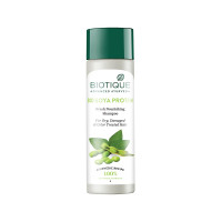 Biotique Bio Soya Protein Fresh Nourishing Shampoo | Repairs Dry and Damaged Hair |Maintains pH Balance |Promotes Healthy Shiny Hair| Prevents Color Fading | All Skin Types | 120ml