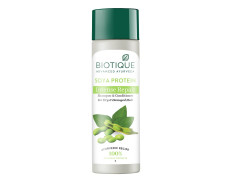 Biotique Bio Soya Protein Fresh Nourishing Shampoo | Repairs Dry and Damaged Hair |Maintains pH Balance |Promotes Healthy Shiny Hair| Prevents Color Fading | All Skin Types | 190ml